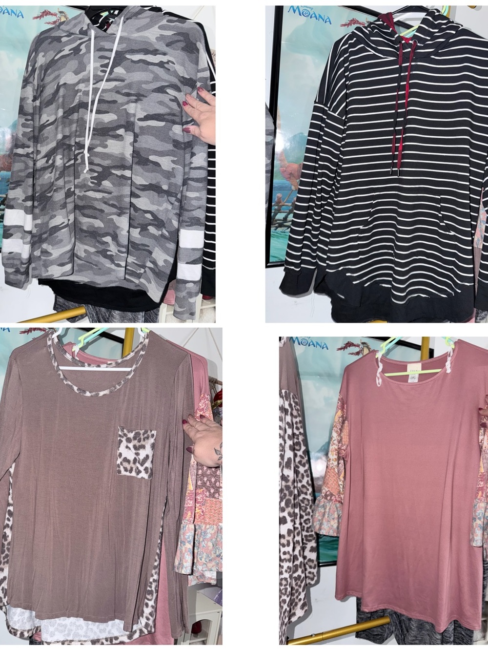Women’s large bundle of 17 tops